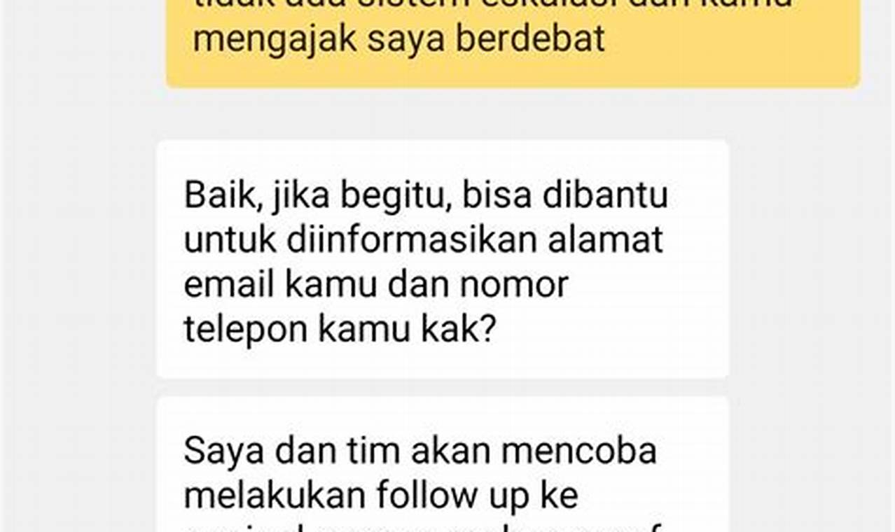 Contoh Komplain Pelanggan Dan Cara Mengatasinya